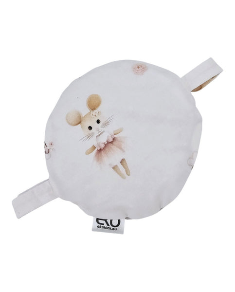 Cherry pit heat pack 15 x 15 cm Ballerina Mouse