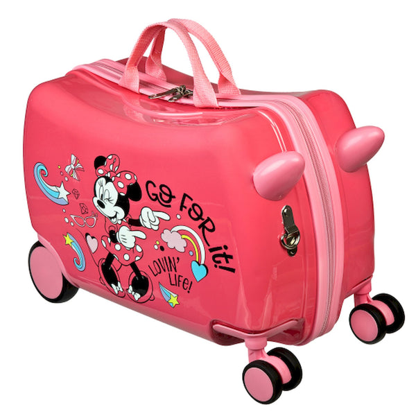 Minnie Mouse Rolling Suitcase with Seat