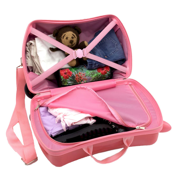 Minnie Mouse Rolling Suitcase with Seat