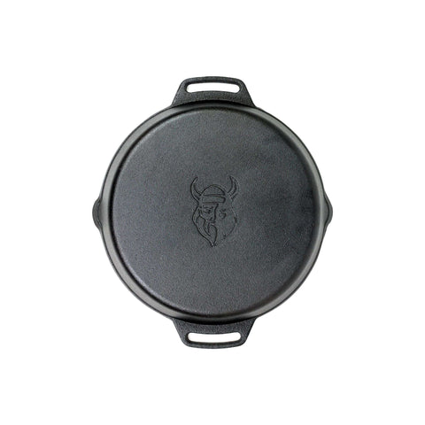 Cast Iron Skillet with Handles 30 cm