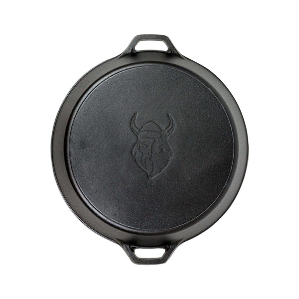 Cast iron skillet with handles 50 cm