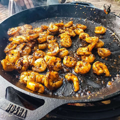 Cast iron skillet with handles 50 cm