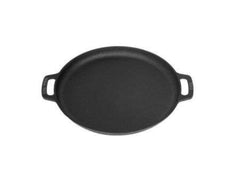 Gietijzeren planchapan van 35 cm met handgrepen