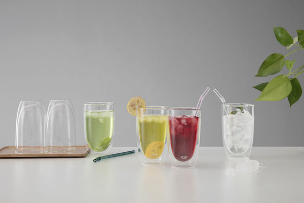 Lot de 6 verres Lauren à double paroi de 490 ml