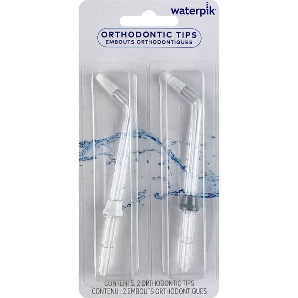 Water flosser tip - WATERPIK - Orthodontic - Eliminates dental plaque - Special dental appliances