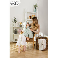 Drap de bain en bambou Souris danseuse / Blanc