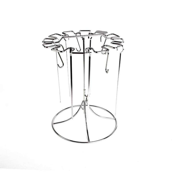 BBQ Accessory Tandoor Rack with 6 Hooks and Skewers