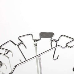 BBQ Accessory Tandoor Rack with 6 Hooks and Skewers