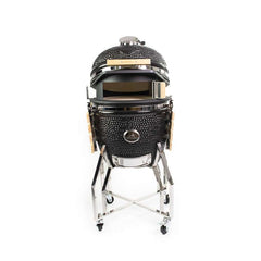"BBQ Accessory Kamado 19" Large Pizza Moon"