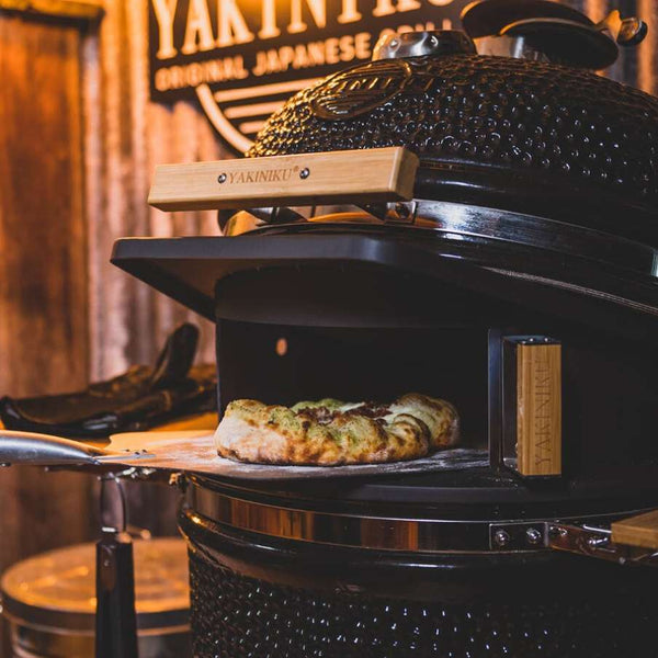 "BBQ Accessory Kamado 19" Large Pizza Moon"