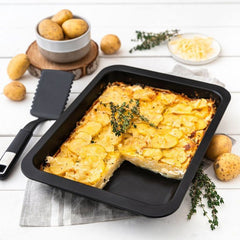 Lot de 2 moules rectangulaires - ZENKER - Spécial cuisson - 37 x 27 et 28 x 23 cm