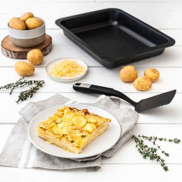 Lot de 2 moules rectangulaires - ZENKER - Spécial cuisson - 37 x 27 et 28 x 23 cm