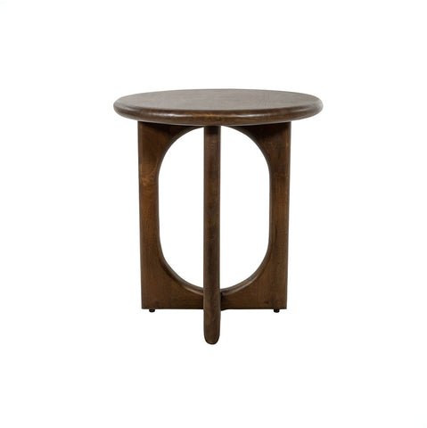 Side table Ø50, Mango Brown Walnut
