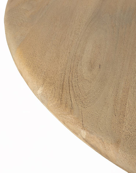 Side table Ø50, Acacia Groovy Natural
