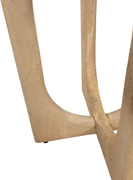 Side table Ø50, Acacia Groovy Natural