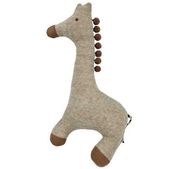 Knitted giraffe