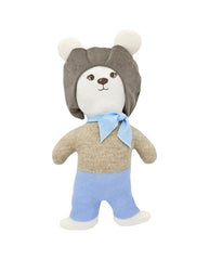 Knitted animal Pilot Bear