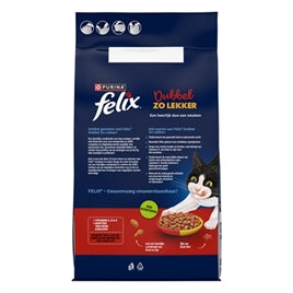 FELIX DRY TWICE AS TASTY BEEF / CHICKEN / RED BEET 4 KG