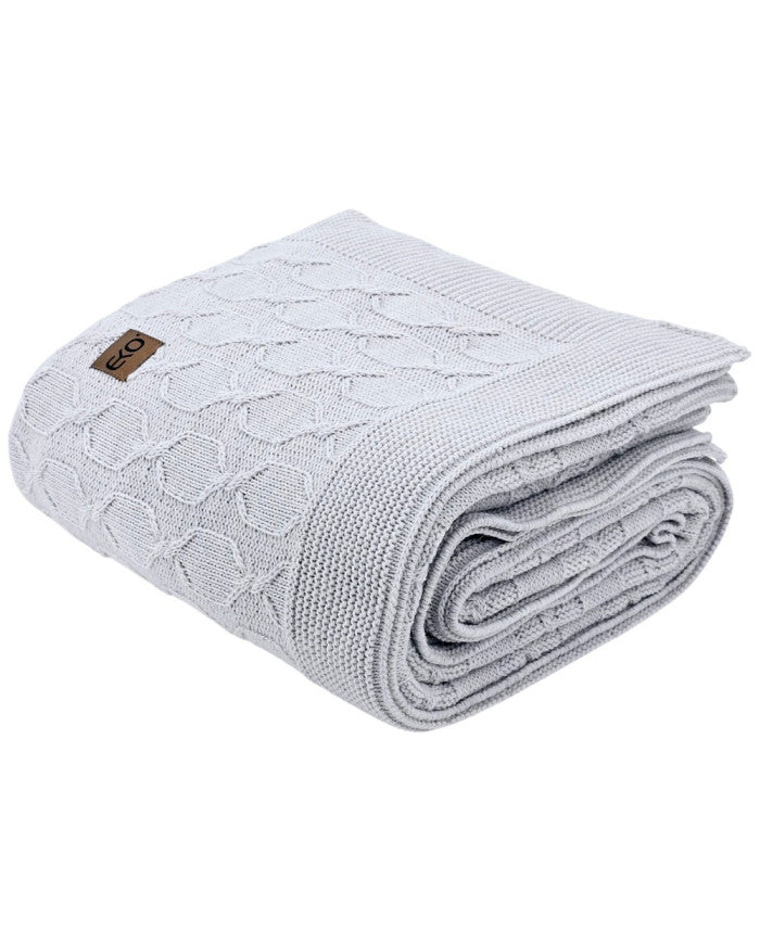 Alpaca wool blanket 150x200 cm - MODENA GREY