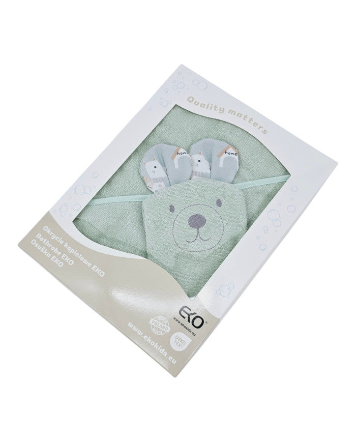 Bamboo Bathrobe plus washcloth EKO DOGS