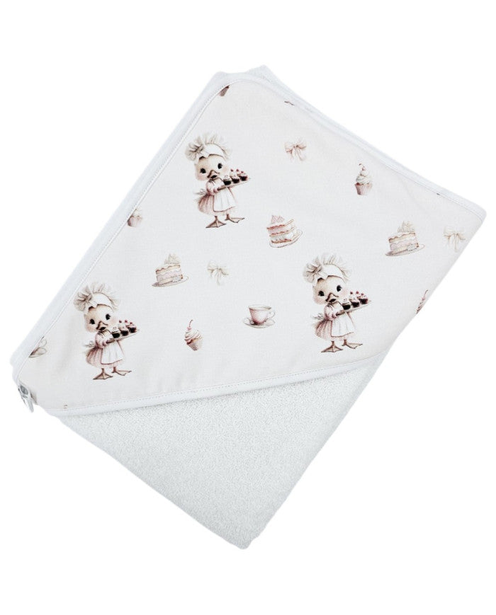 Bath robe COOK/WHITE