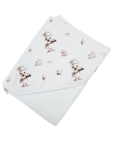 Bath robe COOK/WHITE