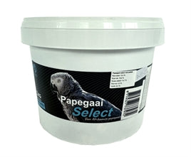 PAPEGAAI SELECT MET PELLETS 1KG