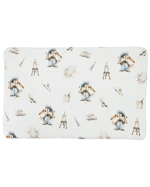 Flat Bamboo Pillow 40x60 cm – Anti-allergic with Filling PAINTER