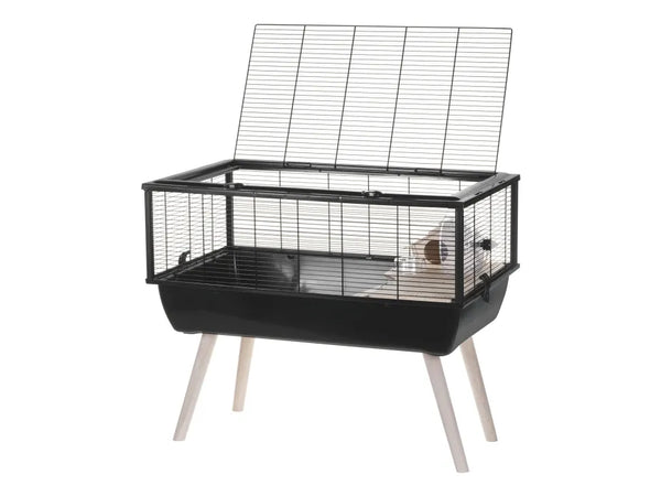 ZOLUX KNAAGDIERKOOI NEO NIGHA ZWART 78 x 48 x 64,5 cm