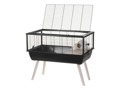 ZOLUX KNAAGDIERKOOI NEO NIGHA ZWART 78 x 48 x 64,5 cm