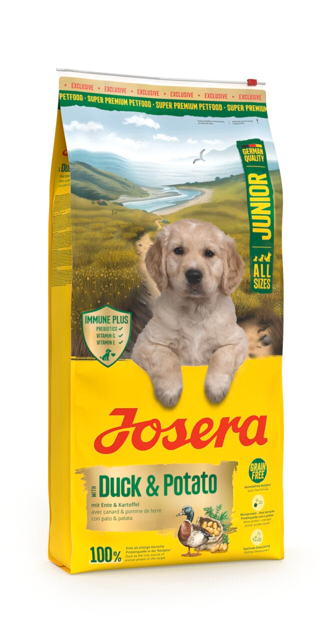JOSERA A/S JUNIOR DUCK&POTAT 12,5KG