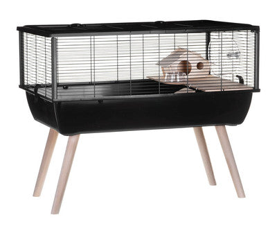 ZOLUX KNAAGDIERKOOI NEO NIGHA ZWART 78 x 48 x 64,5 cm