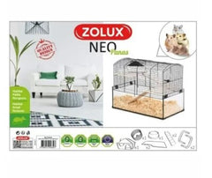 ZOLUX NEO PANAS RODENT CAGE BLACK 51.5 x 29 x 40 cm
