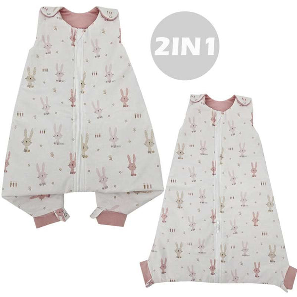 2in1 multifunctional baby sleeping bag  BUNNY