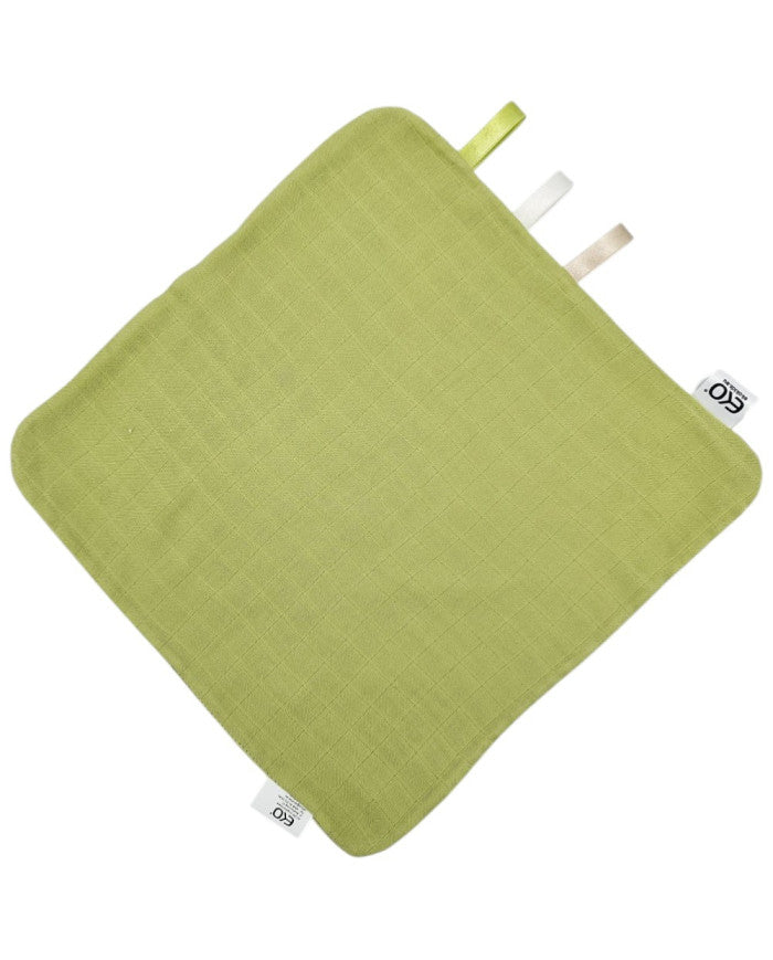 Soft Baby Burp Cloth – Absorbent Cotton & Gentle Muslin GREEN