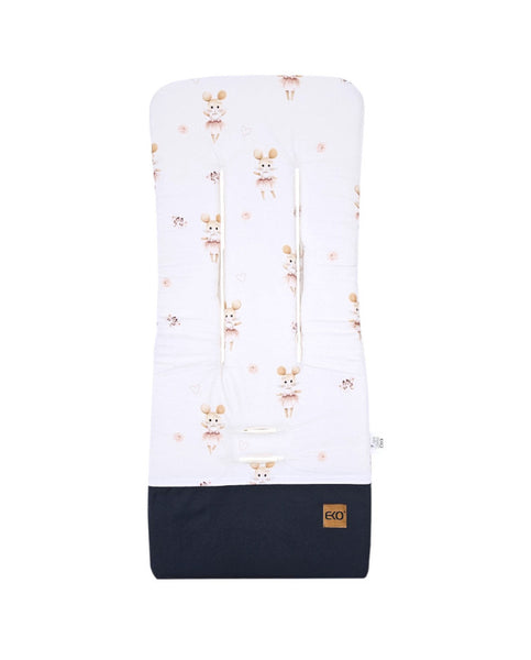 Stroller insert with foam MEMORY BALLERINA MOUSE
