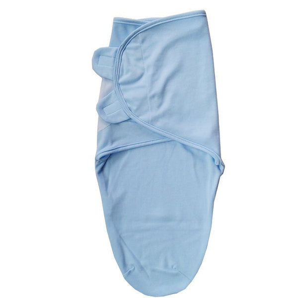 SWADDLE cotton wrap 3-6 kg BLUE