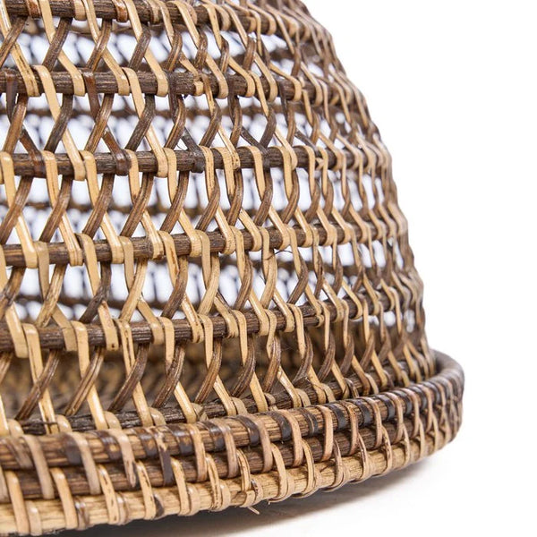 The Rattan Food Cover - Natural Brown - M