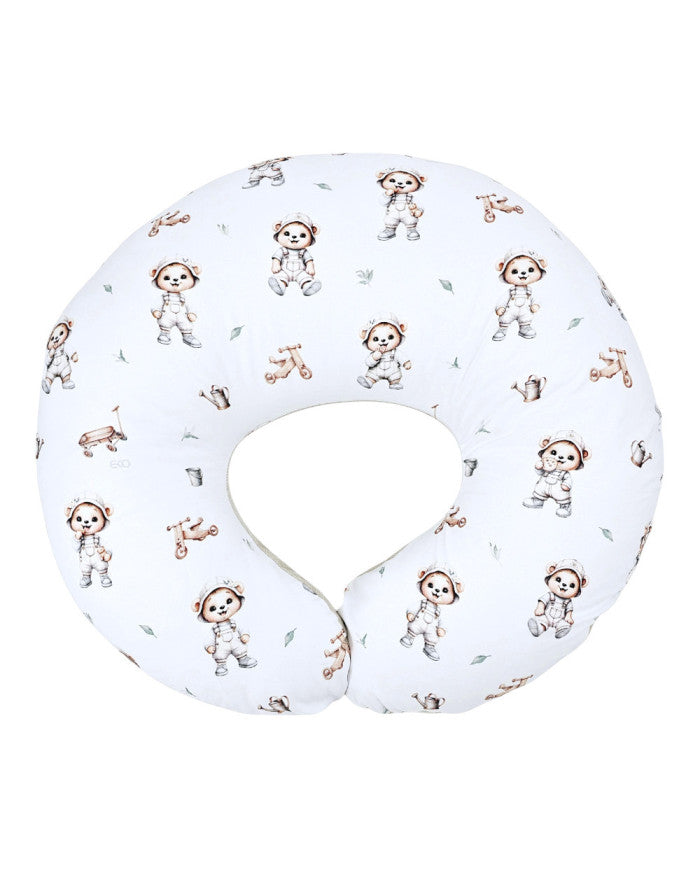 Velvet breastfeeding croissant GARDENER BEAR
